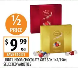 Supabarn LINDT LINDOR CHOCOLATE GIFT BOX offer