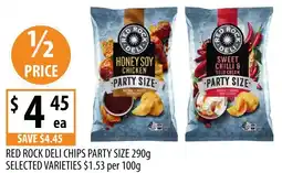 Supabarn Red rock deli chips party size offer