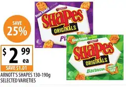 Supabarn Arnott's shapes offer
