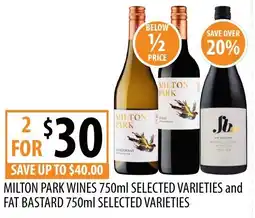 Supabarn Milton park wines offer