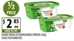 Supabarn Flora proactiv margarine spread offer