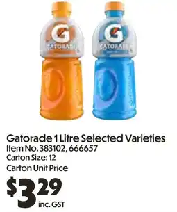 Campbells Wholesale Gatorade offer