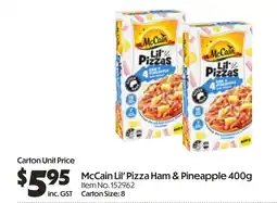 Campbells Wholesale McCain Lil' Pizza Ham & Pineapple offer