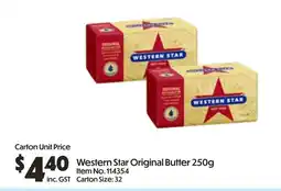Campbells Wholesale Western Star Original Butter offer