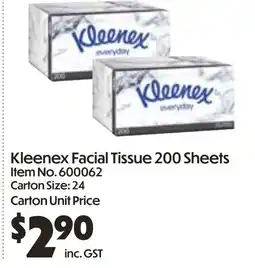 Campbells Wholesale Kleenex Facial Tissue offer