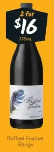 Cellarbrations Ruffled Feather Range offer
