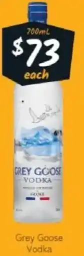 Cellarbrations Grey Goose Vodka offer