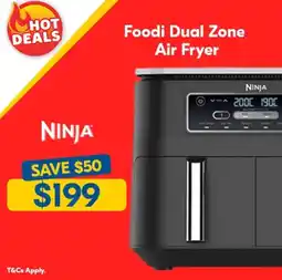 Betta Foodi dual zone air fryer offer