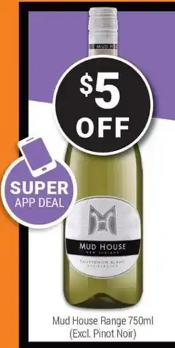 Super Cellars Mud house range offer
