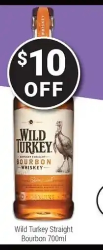 Super Cellars Wild turkey straight bourbon offer