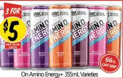 NQR On amino energy+ offer