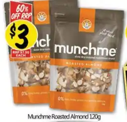 NQR Munchme roasted almond offer