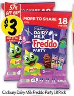 NQR Cadbury dairy milk freddo party offer