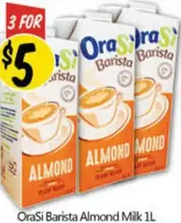NQR Orasi barista almond milk offer
