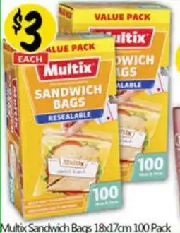 NQR Multix sandwich bags offer