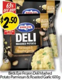 NQR Birds eye frozen deli mashed potato permesan & roasted garlic offer