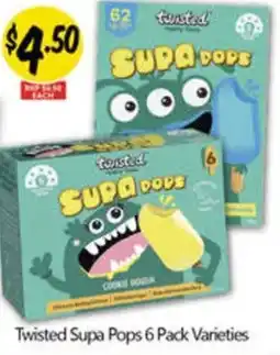 NQR Twisted supa pops offer