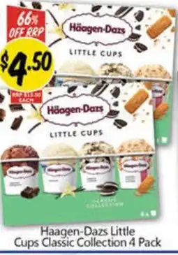 NQR Haagen-dazs little cups classic collection 4 pack offer