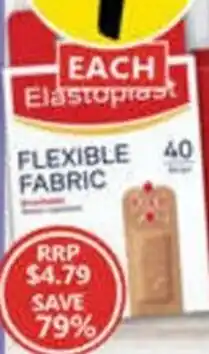 NQR Elastoplast fabric strips 40 pack offer