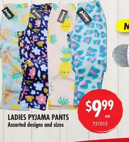 Red Dot Ladies pyjama pants offer