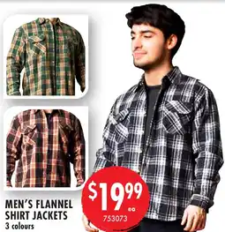 Red Dot Men's flannel shirt jackets 3 colours offer
