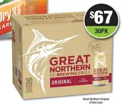 Bottler Great northern original offer