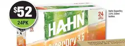 Bottler Hahn superdry 3.5% offer