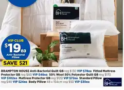Spotlight BRAMPTON HOUSE Anti-Bacterial Quilt QB offer