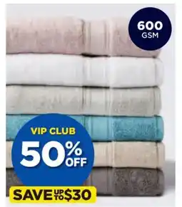 Spotlight KOO ELITE Luxury Comfort Towel Range offer