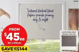 Spotlight RYLEE Blockout Roller Blinds offer