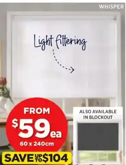Spotlight ALL NEUTRALS Roller Blinds | Featuring Sheer Roller offer