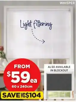 Spotlight ALL NEUTRALS Roller Blinds | Featuring Sheer Roller offer
