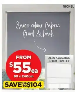 Spotlight ALL SELECTIONS Roller Blinds | Featuring Blockout Roller offer