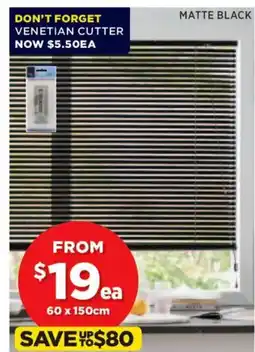 Spotlight 25mm Aluminium Venetian Blinds offer