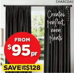 Spotlight SOMERSET Blockout Pinch Pleat Curtains offer