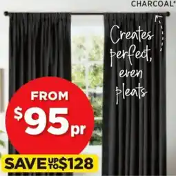Spotlight SOMERSET Blockout Pinch Pleat Curtains offer