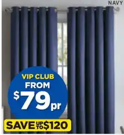 Spotlight ABBEY Blockout Eyelet Curtains offer