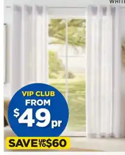 Spotlight ALL Sheer Eyelet Curtains | Featuring WALKER Sheer Eyelet Curtains offer