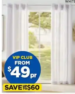 Spotlight ALL Sheer Eyelet Curtains | Featuring WALKER Sheer Eyelet Curtains offer