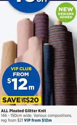 Spotlight ALL Pleated Glitter Knit offer