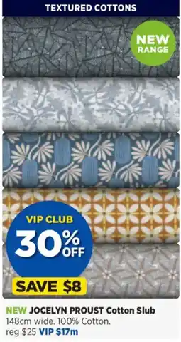 Spotlight NEW JOCELYN PROUST Cotton Slub offer