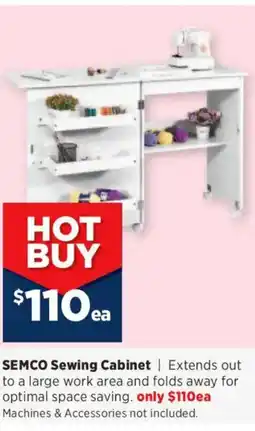 Spotlight SEMCO Sewing Cabinet offer