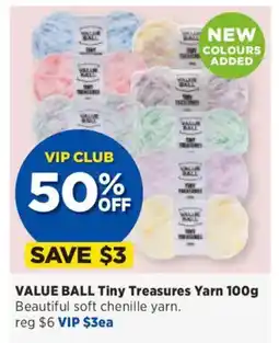 Spotlight VALUE BALL Tiny Treasures Yarn offer