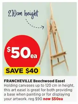 Spotlight FRANCHEVILLE Beechwood Easel offer