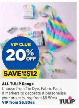 Spotlight ALL TULIP Range offer