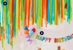 Spotlight Party Favours Crepe Streamers offer
