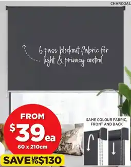 Spotlight ALL PLATINUM Roller Blinds | Featuring Blockout offer