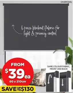 Spotlight ALL PLATINUM Roller Blinds | Featuring Blockout offer