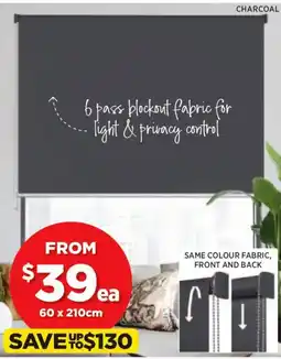 Spotlight ALL PLATINUM Roller Blinds | Featuring Blockout offer