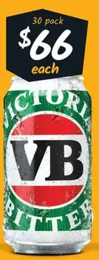 Cellarbrations Victoria Bitter Block Cans offer
